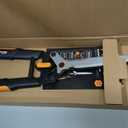 Fiskars DualAction Hedge Shears, 2-in-1 Fast Trimming & PowerCut Hedge Trimmer, Precision-Ground Steel Blades for Clean Cuts, Shock-Absorbing Bumpers & SoftGrip Handles for Comfort