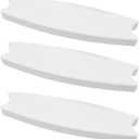 3 Pieces Pool Ladder Rung Steps Pool Ladder Treads Universal Nonslip with Screw Accessories Pool Ladder Steps for Water Parks