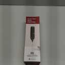 CIRCLE JOY Rechargeable Milk Frother Handheld with Stand, Coffee Frother Wand Drink Mixer with Dual Spring Whisk for Coffee, Cappuccino, Lattes, Frappe, Matcha and Hot Chocolate, Black