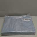 Foldable Yoga Mat, Upgraded Non-Slip Portable Fitness Mat, Waterproof TPE Travel Yoga Mat for Pilates, Gymnastics, Training & Workout, High-Density Durable Sports Mat, 72 x 24 x 0.2 Inch (Ice Ink Blue)