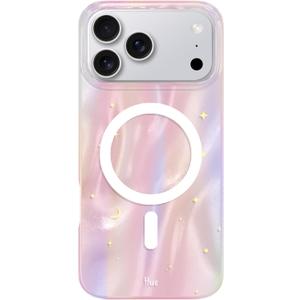 LONLI Hue for iPhone 17 Pro Case - Luminous Dreamy Night Shockproof Magnetic Cute Phone Cover - [Compatible with Magsafe] - Cute, Unique and Aesthetic for Women and Girls
