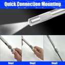 JOEJET Pressure Washer Long Range Chemical Nozzle, Shooter Tip Power Washer Compatible with Ladder Saver for 1000 to 6000 Psi Pressure Washing, 1/4 Quick Connect, 3.5-6 GPM