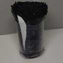 OLANLY Dog Door Mat for Muddy Paws 40x32, Absorbs Moisture and Dirt, Absorbent Non-Slip Washable Doormat, Quick Dry Chenille Mud Mat for Dogs, Entry Indoor Entryway Carpet for Inside Floor, Black