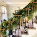 Artmag 24 Pcs Velvet Bows for Christmas Tree Rustic Bows Velvet Christmas Ornaments for Door Garland Wreath Gift Party Holiday Decoration (Width of 3/8",Camel)