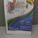 10 Pcs Poster Board 11.7 x 16.5 Inches White Poster Board Paper Bulk, ROOKEA 250 GSM Thickness Vision Board Blank Graphic Display Posterboards for Drawing Artwork School Arts Crafts Projects