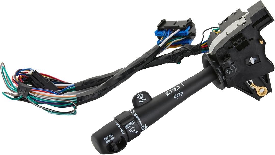 Turn Signal Switch Multi-Function Fits for Chevy Impala 2000-2005,for Chevy Monte Carlo 2000-2005.Replaces#26085930 26093873 Headlights Hazard Lights,Wiper,Cruise Control Switch