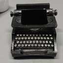 Vintage Typewriter Pencil Holder for Desk, Retro Old Typewriter Pen Holder for Home Office Desk Decor,Unique Gifts for Typewriter Lovers