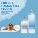 Wee Wee Pads for Dogs, Premium Puppy Pads with 6-Layer Leak-Proof Design, Disposable and Safe Dog Pee Pads, Large (24x36, Holds 9 Cups), 30 Count