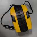 Car Heater, 12V Portable Heater for Car Fast Heating Defogging & Defrosting, 2-In-1 Heating & Natural Wind Car Defroster, 360 Rotary Portable Car Heater with Automatic Power-off Protection