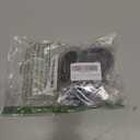 4 Pack Black Control Knobs with Replacement for 12 Adapters, Stove Knobs Replacements, Upgrade Knobs, Wide Application for for Oven Stove Range