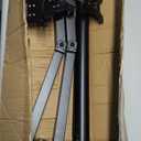 Quad Monitor Mount for 17-32 Inches - Fully Adjustable Heavy Duty 4 Monitor Arm Desk Mount, Max Load 22lbs per Screen, Clamp/Grommet, VESA 75/100 mm, Black