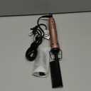 Terviiix Electric Hot Comb for Lace Front Wigs, Pressing Combs for Black Women Hair, Anti-Scald Straightening Comb with Keratin & Argan Oil Infused Teeth, Temperatures Adjustable, 60 Min Auto Shut Off (Rose Gold)