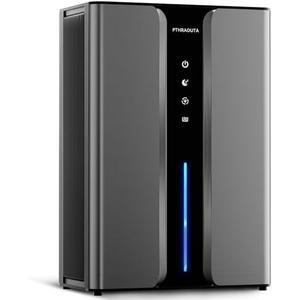 PTHRAOUTA Home Dehumidifier with Drain Hose, (950 sq.ft) 95oz Quiet dehumidifier for Bathroom Bedroom, with Air Reusable Filter Indoor deshumidificador for Basement RV Closet