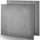 Photect 2 Pcs A36 Steel Plate, 1/8'' x 8'' x 10'' Hot Rolled Steel Metal Sheet 11 Gauge, Weldable Hot Rolled Base