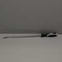 22-5/32" Demolition Screwdriver,12mm Large Demo Flathead/Slotted Screwdriver Heavy Duty, Long Straight Head Pry Bar with Square Shank for Car Repair