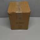 LE TAUCI Utensil Holder, 7.3"+5.4" Ceramic Kitchen Utensil Holder for Countertop, Large Cooking Utensil Crocks Gift for Mother's Day, Costal Ocean Home Kitchen Decor, Set of 2,Glaze Marble Blue