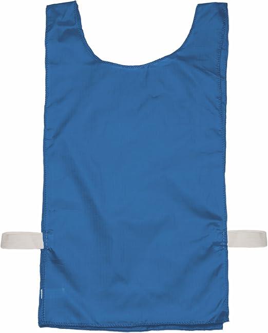 Champion Sports  
Heavyweight Numbered Nylon Pinnie,  6 Blue and 6 Red(Pack of 12), -