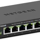 NETGEAR 8-Port Gigabit Ethernet Easy Smart Managed Essentials Switch (GS308E) - Desktop or Wall Mount, Home Network Hub, Office Ethernet Splitter, Silent Operation