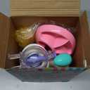 Balloon Animals Kit with Pump, Funny Balloons Inflator Toy, DIY Sticky Balloon with Pump, Squishy Balloons Maker, Magic Sticky Balls Making Craft Kit for Girls Boys