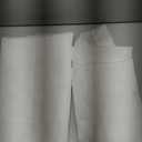 NICETOWN Non See Through White Privacy Sheer Curtains 84 inches Long 2 Panels Set, Fish Bone Pattern Farmhouse Semi Light Filtering Window Drapes for Bedroom, Living Room, 52 inches Wide