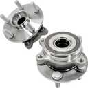 2Pcs 513287 Front Wheel Bearing Hub Assembly Fit for Toyota Prius 2010-2015, for Prius Plug-in 2012-2015, for Lexus CT200H 2011-2017, Hub Bearing 5 Lug