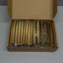 Ravinte Gold Cabinet Pulls Brushed Brass Kitchen Cabinet Handles Come with Screwdriver (5 in Hole Center, 25 Pack)