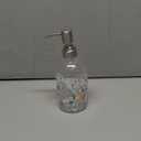 Simple Glass Soap Dispenser with Rust Proof Pump,Kitchen Dish soap Dispenser for Kitchen Shower