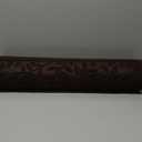 Bulijojo Sturdy Front Entrance Doormats,Durable Heavy Duty Welcome Mat,Thick Absorbent Natural Rubber Non Slip Mat,Easy Clean Entryway Mat Leaves Brown 23"x35" (1'11" x 2'11" (Rectangular))