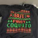 But First Coquito Puerto Rican Christmas Coquito Sweatshirt, Small
