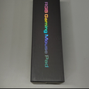 Insten RGB Mouse Pad Gaming XXL Extended, LED Soft Cloth with 4 USB Port Mat, Ergonomic Anti-Slip Rubber Base, White 31.5 x 12 x 0.12 in