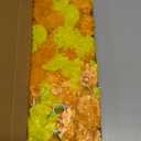 Marigold Garland with LED Lights, 5PCS 5FT Artificial Marigold Garland Indian Garlands for Decoration for Diwali, Pooja, Wedding Christmas Dcor (5Y/5O Cluster)