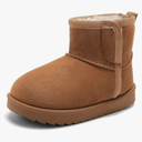 Cubufly Toddler Warm Fur Lined Boots Kids Girls Boys Winter Non Slip Snow Boots Outdoor Shoes, Size 9