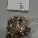 Rust Bell Hanging String of 12 Bells Christmas Jingle Bells Wall Crafts Bells Metal Vintage Hanging Bells for Home Office Wall Door Decorations,2 Pieces 50inch Decorative Bells