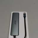 Acer USB C Hub, 7 in 1 Multi-Port Adapter for Laptop, 4K, HDMI Splitter with 2 USB A 3.1 & Type-C to HDMI Data Port, PD 100W Charging, SD Card Reader for Computer, Desktop, Space Grey