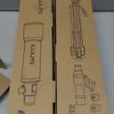 Telescope, 70mm Aperture 400mm AZ Mount Astronomical Refracting Telescopes (20x-200x) for Kids & Adults, Portable Travel with Tripod Phone Adapter, Remote Control, Easy to Use, Black