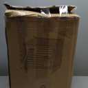 Deblue Heated Cat House for Outside Weatherpoof Plastic Cats Houses Outdoor with Escape Door Indoor Waterproof Feral/Pet Cat Shelter for Puppy, Rabbit(Grey)