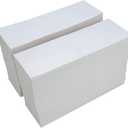 L LIKED 6000 4x6 Thermal Shipping Labels Fanfold, Direct Thermal Printer Labels Compatible with Zebra Rollo - Perforated Strong Adhesive