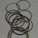 YVDYDVY 06H198151L Piston Rings Set 83.0mm 1.8T 2.0T Engine Compatible with VW Golf Jetta Tiguan GTI Eos CC Beetle Audi A3 S3 A4 S4 A5 S5 A6 A8 Q3 Q5 TT Coupe 06L198151D