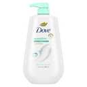 Dove Body Wash with Pump Sensitive Skin For 24hr Lotion-Soft Skin Moisturizing Skin Cleanser Gentle Hypoallergenic Formula with No Sulfates No Parabens 30.6 oz