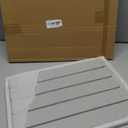 Large Stone Dish Drying Mat for Kitchen Counter, 24"16", Collapsible Quick Dry Dish Drying Mat, Ultra Absorbent Diatomaceous Earth Mats for Dishes Bottles Cups, Match Any Countertop - Grey