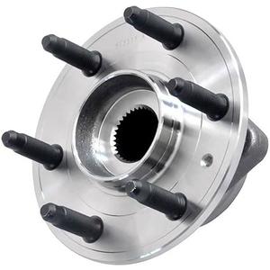 Front or Rear Wheel Bearing Hub Assembly 513277 w/ABS 6 Lug Compatible with 08-17 Buick Enclave, 09-17 Chevy Traverse, 07-16 GMC Acadia, 07-10 Saturn Outlook Hub Bearing Assembly (1pc)