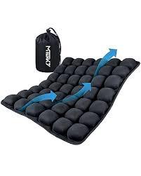 Upgrade Travel Seat Cushion for Airplane,Portable&Adjustable Air Seat Cushion,Coccyx Tailbone Pain Relief Chair Pad,Inflatable Cushion for Wheelchair, Travel,Driving,Office Work