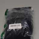 Linen Shorts for Women Flowy Shorts Ruffled Gauze Mini Skorts Casual High Waisted Tennis Skirts Summer Shorts (Small, All Black)