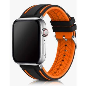 Compatible with Apple Watch Bands 49mm 46mm 45mm 44mm 42mm 41mm 40mm 38mm Silicone Diver Model Replacement Rubber Sport Watch Strap for iWatch Series 11/10/9/8/7/6/5/4/3 Ultra/SE 3/2/1