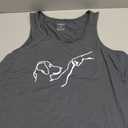 Dog And People Punch Hand Dog Man Friendship Bump Dog's Paw Tank Top, XL