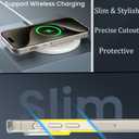 4 x Compatible for iPhone 16 Plus Case Clear with Design Cute Cartoon Animals, Girly Cases for Women Girls Soft TPU Bumper Shockproof Protective Phone Cover Slim Fit Silicone (Butterfly)