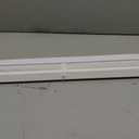 No Drill Cordless Vinyl Mini Blinds,White,45.5" W x 64" H | 1",No Tools,Horizontal Window Blinds,Light Filtering,Indoor Windows