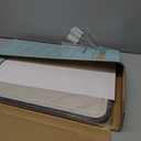 Titanium Cutting Board for Kitchen, Cutting Board Double Sided Food Grade, Pure Titanium/PP, Easy to Clean Large Size 1611 (Silver)