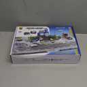 Airplane Toy Set with Trucks, Helicopter, Planes, Signs and Airport Playmat, Interactive Early Learning Toys for Boys Girls, Great Gift for Birthday