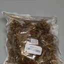 Winlyn 20 Pcs Gold Pine Cone Picks Christmas Ornaments Pinecone Floral Picks Decorative Natural Pinecone Wired Stems 6.9" Tall for Christmas Tree Floral Arrangements Holiday Crafts Seasonal Decoration